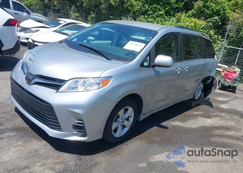 2020 Toyota Sienna Le from USA, damaged, VIN 5TDKZ3DC3LS053328